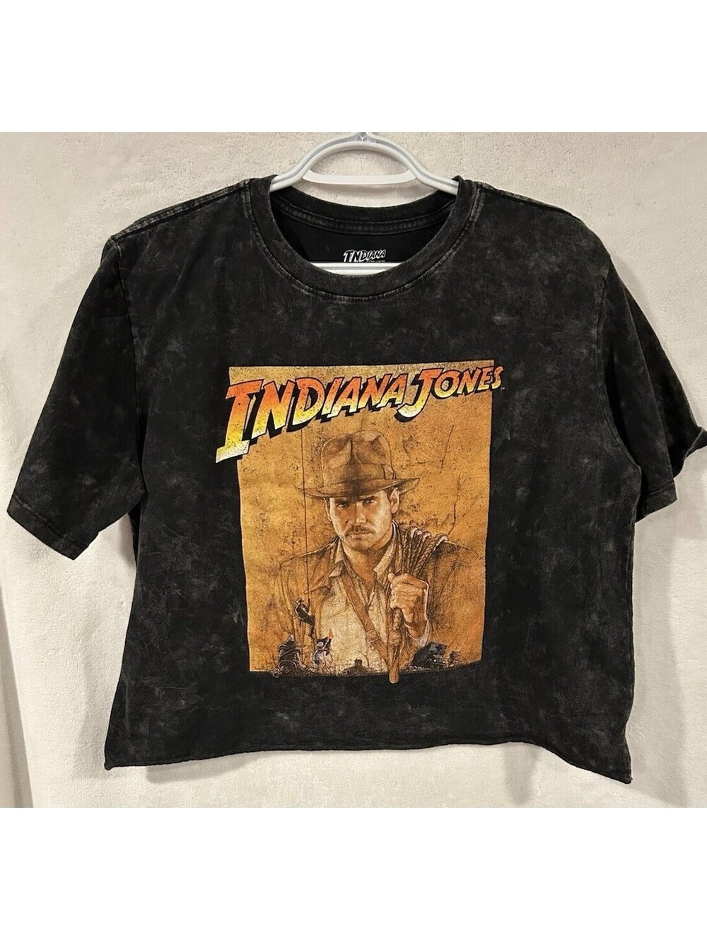 Graphic Indiana Jones Shirt Large Boxy